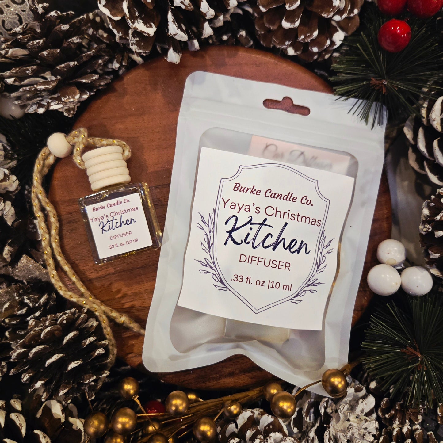 Yaya's Christmas Kitchen Car Diffuser