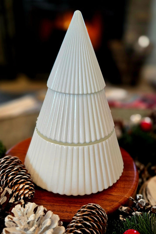 White Christmas Vintage Tree