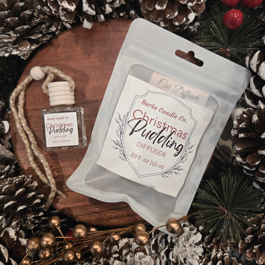 Christmas Pudding Car Diffuser