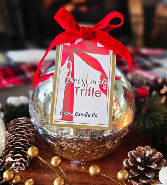 Christmas Trifle Heirloom Ornament Candle