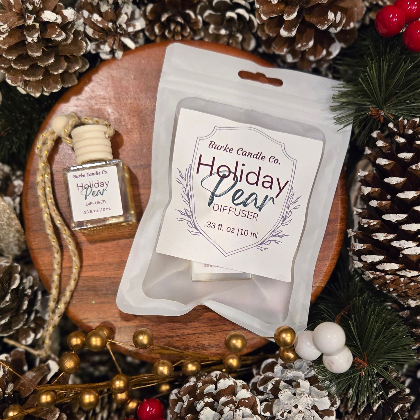 Holiday Pear Car Diffuser