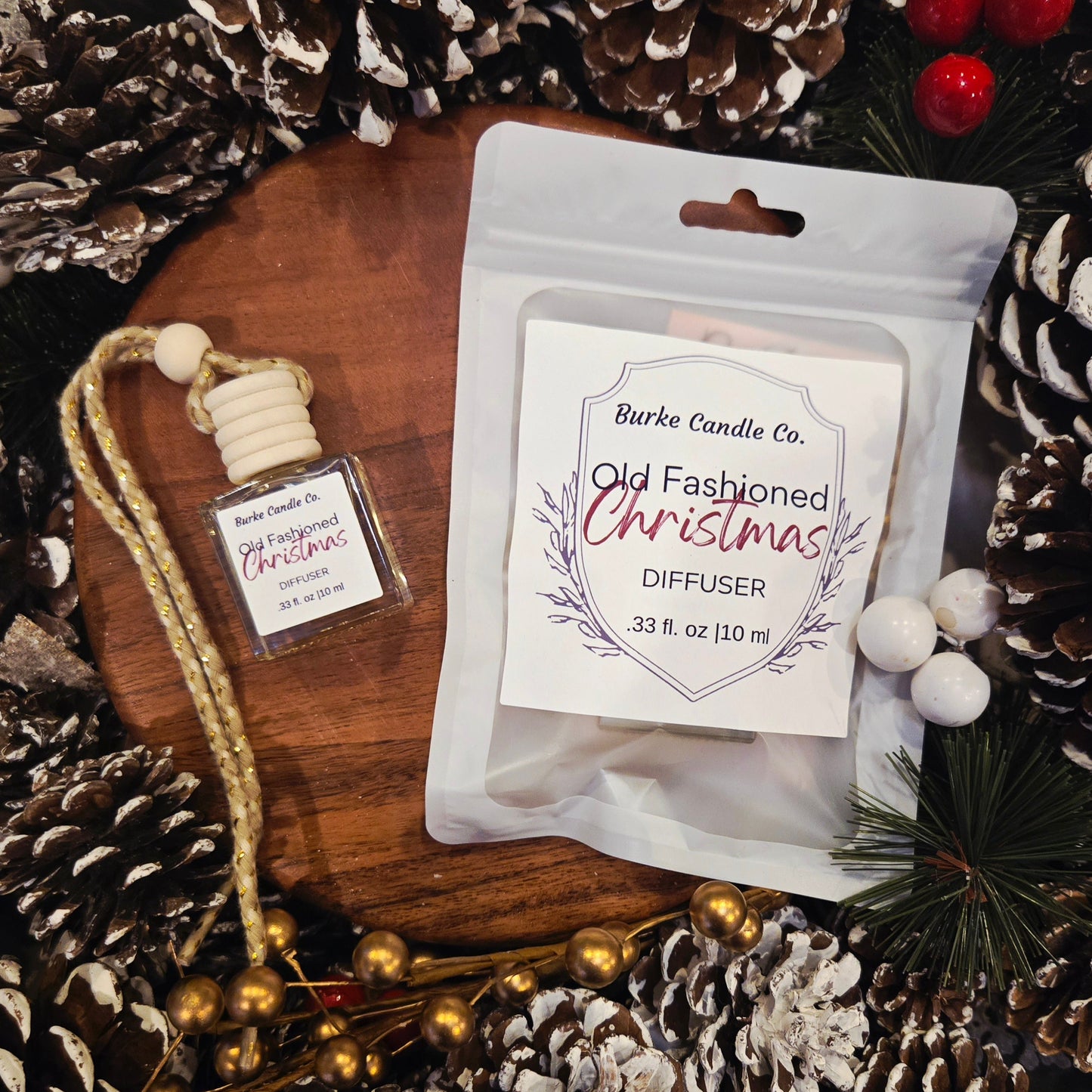 Old Fashioned Christmas Car Diffuser