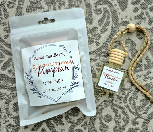 Spiced Caramel Pumpkin Car Diffuser